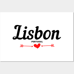 Travel Lisbon Portugal Posters and Art